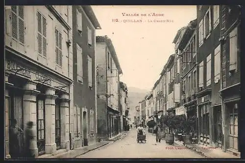 AK Quillan, La Grand Rue