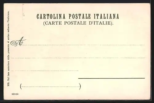 Künstler-AK Manuel Wielandt: Varenna, Häuser am Strand