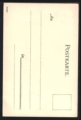 Künstler-AK K. Mutter: Nürnberg, Dürerhaus, Eckansicht