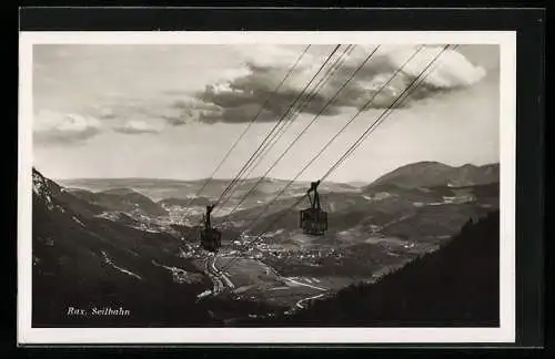 AK Raxseilbahn, Panoramamotiv