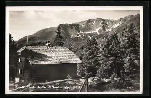 AK Rudolf Schoberhütte, Berghütte auf Mautneralpe