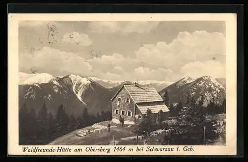 AK Waldfreunde-Hütte am Obersberg