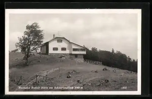 AK Kleinzell, Hermann Rudolf-Hütte am Schwarzwaldeck