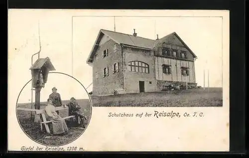 AK Schutzhaus auf der Reisalpe, Gipfel