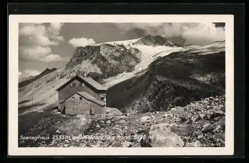 AK Spanaglhaus, Gesamtansicht