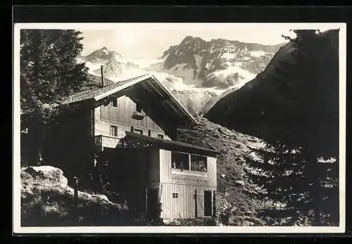 AK Grüne Wandhütte, Berghütte im Stillupptal