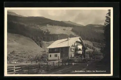 AK Rauris, Alpengasthof Bodenhaus im Raurisertal