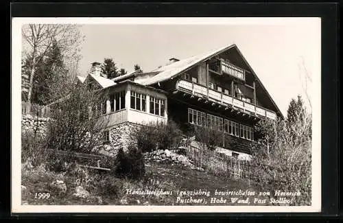 AK Hohe Wand, Hanselsteighaus