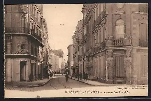 AK Hyères-les-Palmiers, Avenue des Îles-d`Or