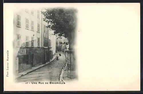 AK Brignoles, Une Rue de Brignoles