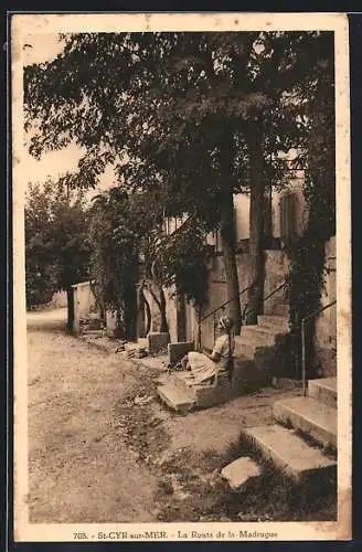 AK St-Cyr-sur-Mer, La Route de la Madrague