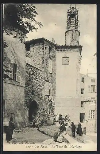 AK Les Arcs /Var, La Tour de l`Horloge