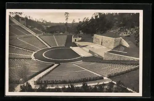 AK Berlin, Reichssportfeld, Dietrich-Eckardt-Bühne, Amphitheater, Freilichtbühne