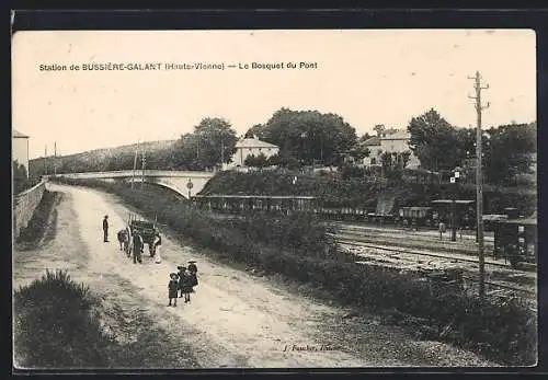 AK Bussière-Galant, Le Bosquet du Pont