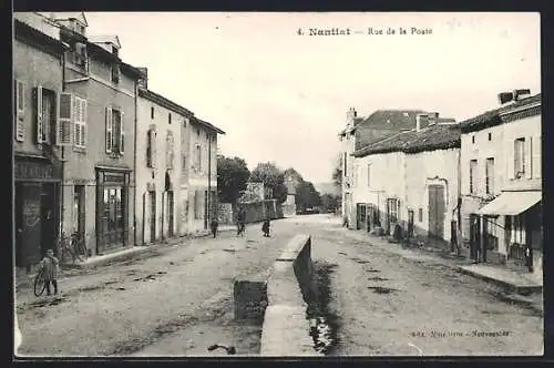 AK Nantiat, Rue de la Poste