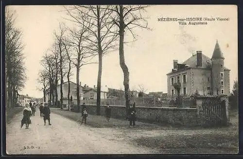 AK Mézières-sur-Issoire, Villa Augustana