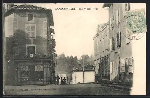 AK Rochechouart, Rue Victor-Hugo