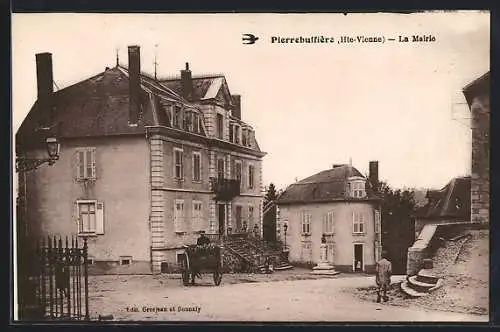 AK Pierrebuffière, La Mairie