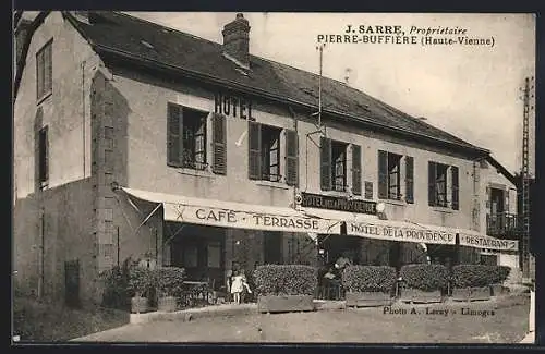 AK Pierre-Buffière, Hotel de la Province, Proprietaire J. Sarre