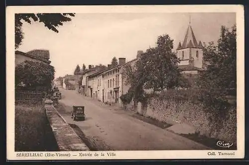 AK Séreilhac, Entrée de la Ville, L`Église