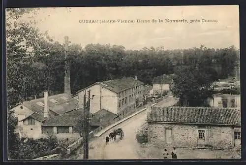 AK Cussac /Haute-Vienne, Usine de la Monnerie