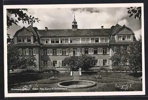 AK Donaueschingen, Städt. Max-Egon-Krankenhaus