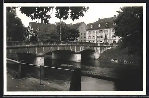AK Donaueschingen, Partie an der Brigach