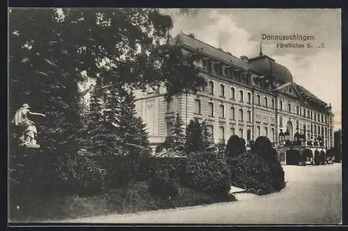 AK Donaueschingen, Fürstliches Schloss