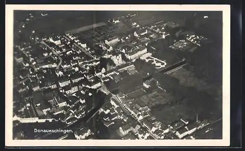 AK Donaueschingen, Gesamtansicht