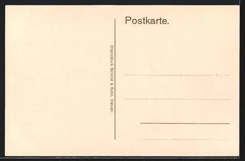 AK Donaueschingen, Partie am Postplatz