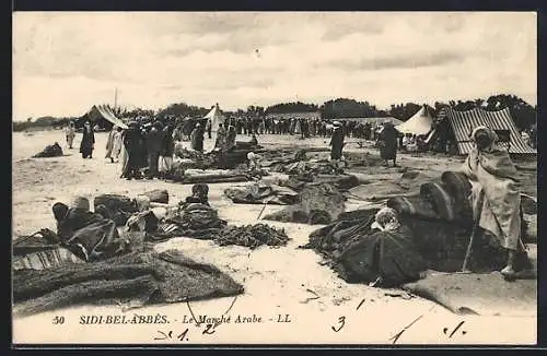 AK Sidi-Bel-Abbès, Le Marché Arabe