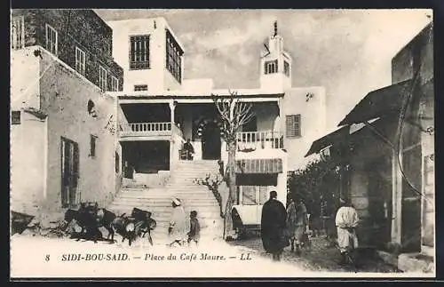 AK Sidi-Bou-Said, Place du Cafe Maure