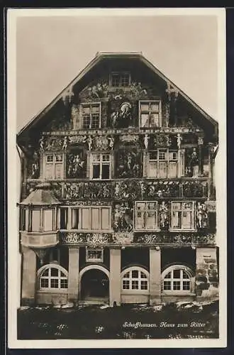 AK Schaffhausen, Haus zum Ritter