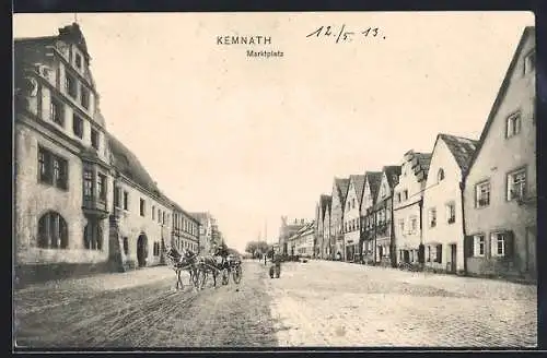 AK Kemnath, Blick auf den Marktplatz