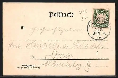 AK Vilshofen, Blick auf den Stadtplatz