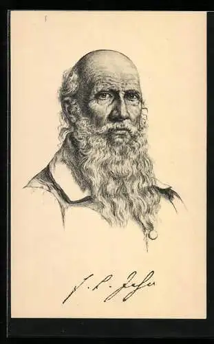 AK Portrait Friedrich Ludwig Jahn der sog. Turnvater