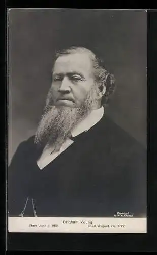 AK Portrait of Brigham Young, 1801-1877