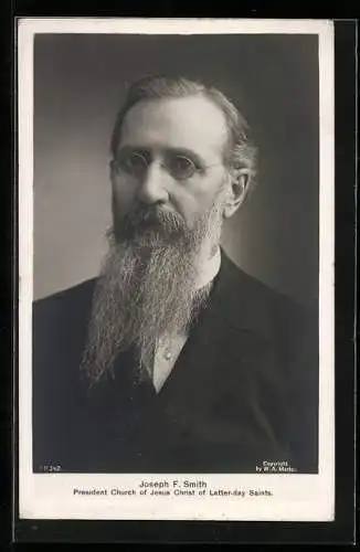 AK Joseph F. Smith, President of the Church of Jesus Christ of Latter-day Saints