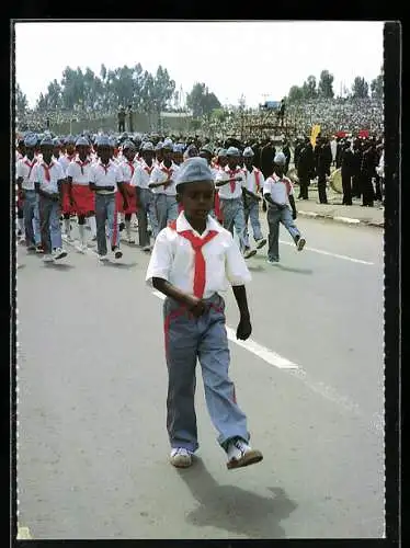 AK Boys at Revolution Day Parade