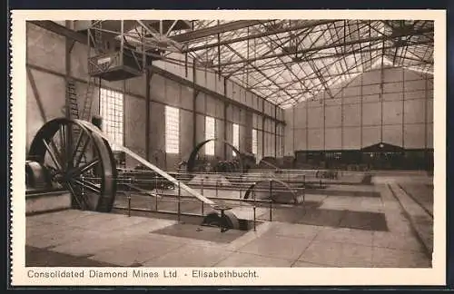 AK Elisabethbucht, Consolidated Diamond Mines Ltd, Maschinenhalle