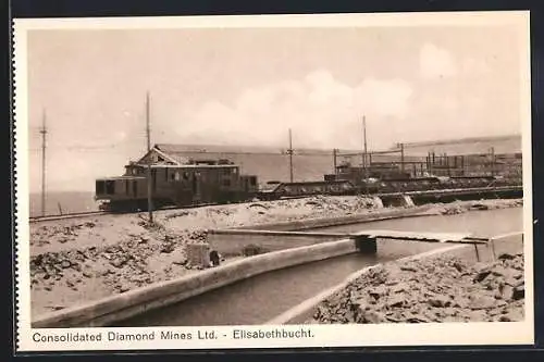 AK Elisabethbucht, Consolidated Diamond Mines Ltd., Diamantenmine