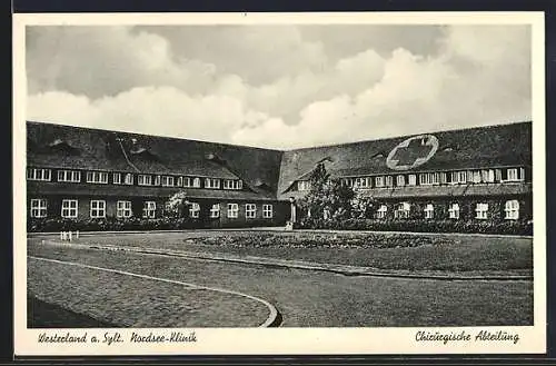 AK Westerland a. Sylt, die Nordsee Klinik, die Chirurgische Abteilung