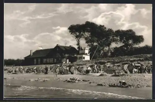 AK Zingst, Dünenhaus am Strand