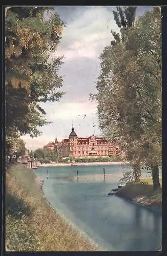 AK Konstanz, Blick aufs Seehotel