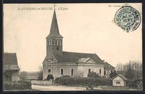 AK St-Étienne-en-Bresse, L`Église