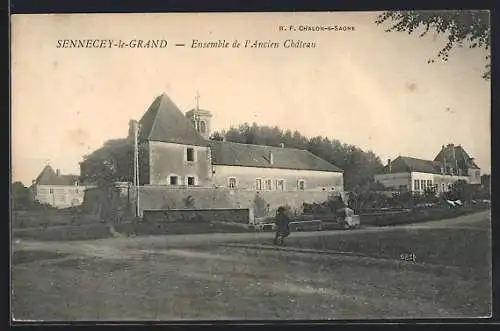 AK Sennecey-le-Grand, Ensemble de l`Ancien Château