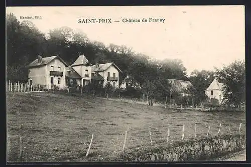 AK Saint-Prix, Château de Franay et les environs boisés