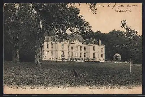 AK Autun, Château de Boulon