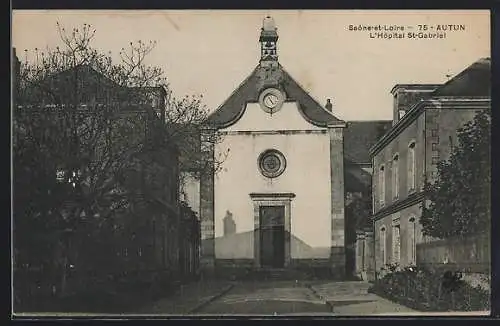 AK Autun, L`Hôpital St-Gabriel