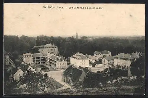 AK Bourbon-Lancy, Vue Générale de Saint-Léger